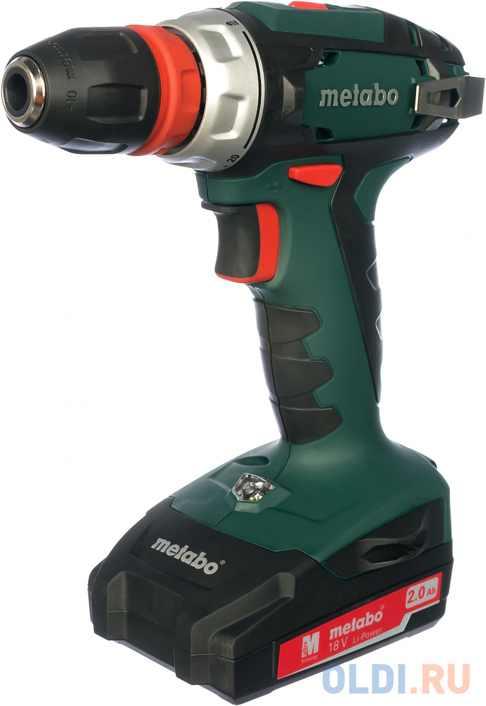 Дрель-шуруповёрт Metabo BS 18 Quick 0Вт 060397340N