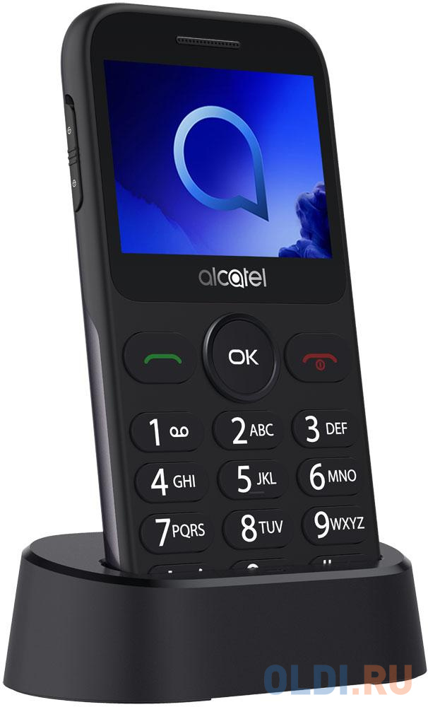 Телефон Alcatel 2019G серый 2.4" 16 Мб Bluetooth