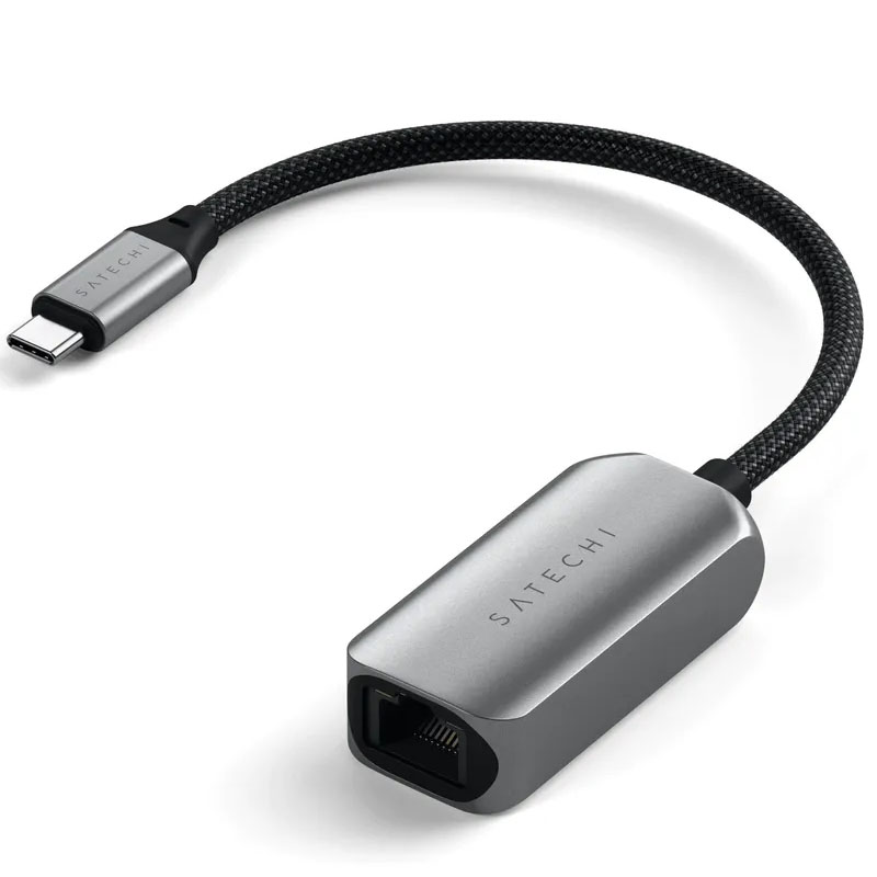 Сетевая карта Satechi USB-C - 2.5 Gigabit Ethernet Adapter Space Grey ST-AE25M в Москвe