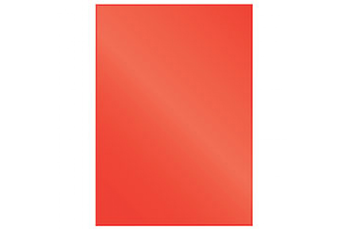 Обложки для переплета Chromo A4, картон, 100 шт., красные, Fellowes (FS-53783)