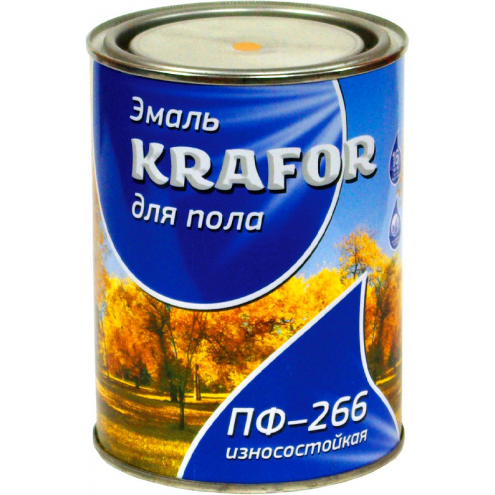 Износостойкая эмаль для пола KRAFOR