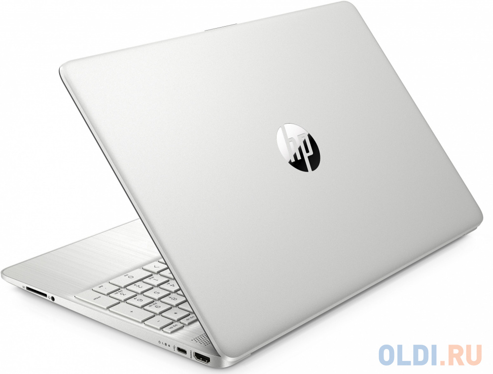 Ноутбук HP 15s-fq5000nia Core i3 1215U 4Gb SSD256Gb Intel UHD Graphics 15.6" SVA HD (1366x768) noOS silver WiFi BT Cam (6G3G5EA)