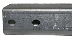 Горизонтальный опорный уголок длиной 1050 мм, оцинкованная сталь (для шкафов серии TTB) (TGB3-1050-ZN)