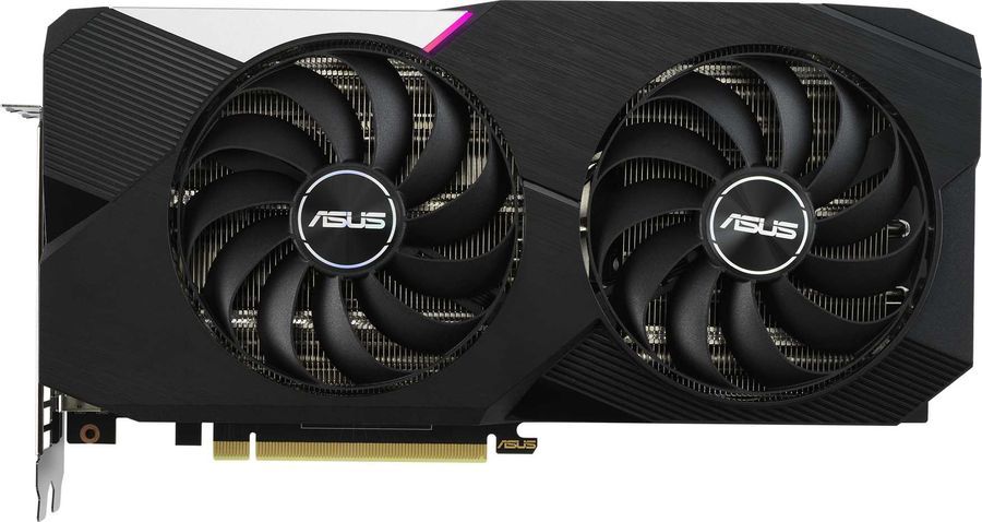 Видеокарта Asus DUAL-RTX3060TI-O8G-V2 8GB (90YV0G1J-M0NA00) LHR