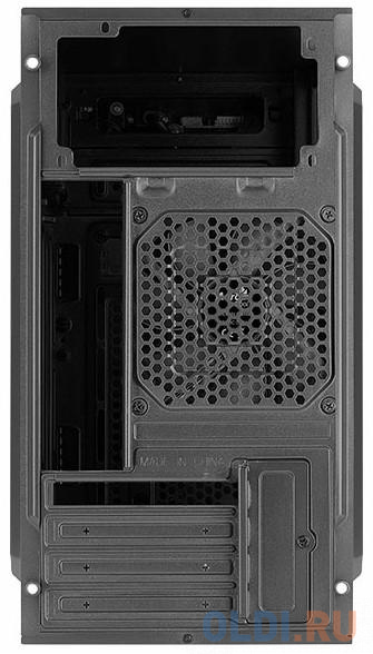 Корпус microATX Aerocool CS-104-S-BK-v1 Без БП чёрный