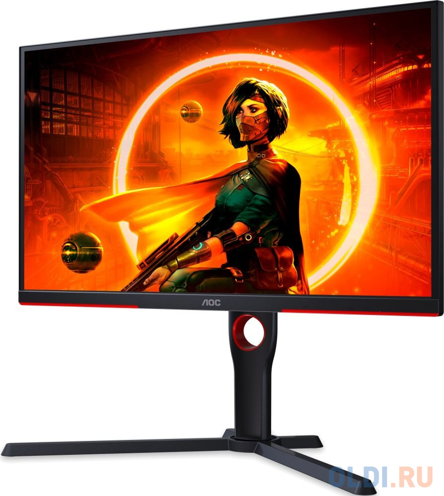 Монитор LCD 25'' 16:9 1920x1080 (FullHD), 240 Гц, VA, 3000 : 1, 300 Кд/м2, 178°/178°, DisplayPort 1.2, HDMI 2.0 x2, AMD FreeSync