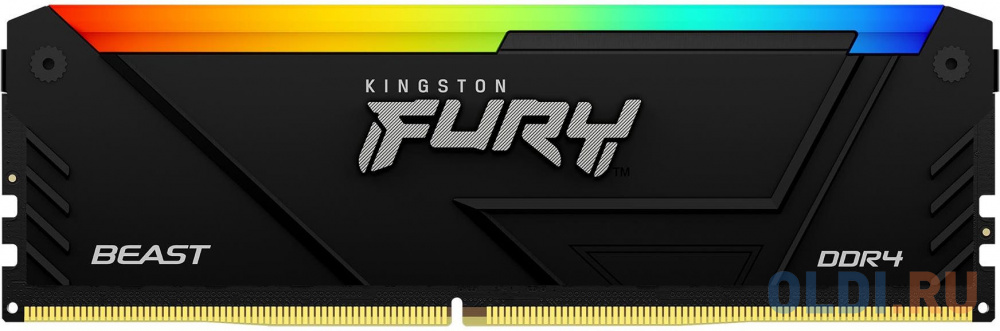 8GB DDR4 3200MHz DIMM FURY Beast Black RGB XMP KF432C16BB2A/8 CL16 1.35V 288-pin Non-ECC