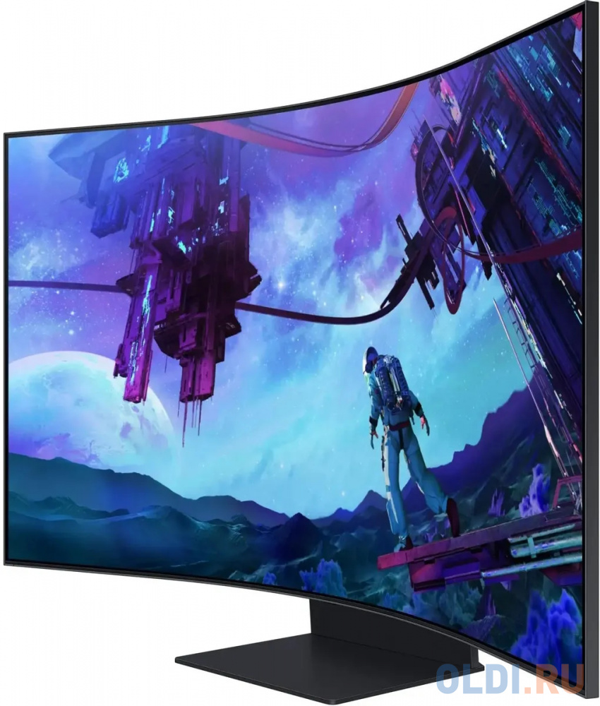 Монитор Samsung 55" S55CG97WNI черный VA LED 1ms 16:9 HDMI M/M полуматовая HAS Piv 600cd 178гр/178гр 240Hz DP WQ USB 41.5кг