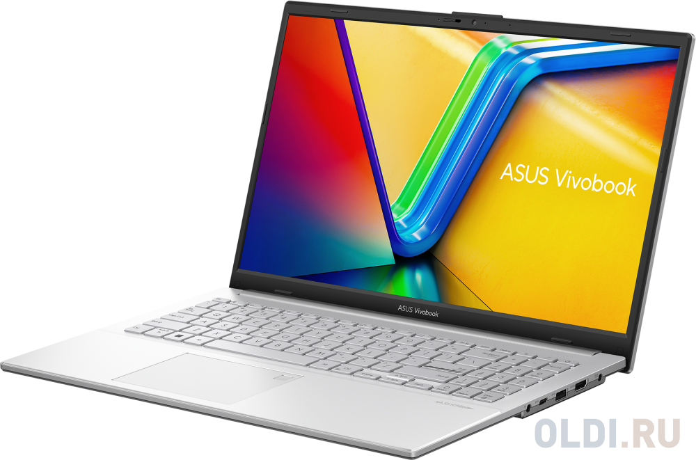 Ноутбук 15.6" IPS FHD ASUS E1504GA-BQ149 silver (Processor N200/8Gb/256Gb UFS/VGA int/noOS) (90NB0ZT1-M005Z0)