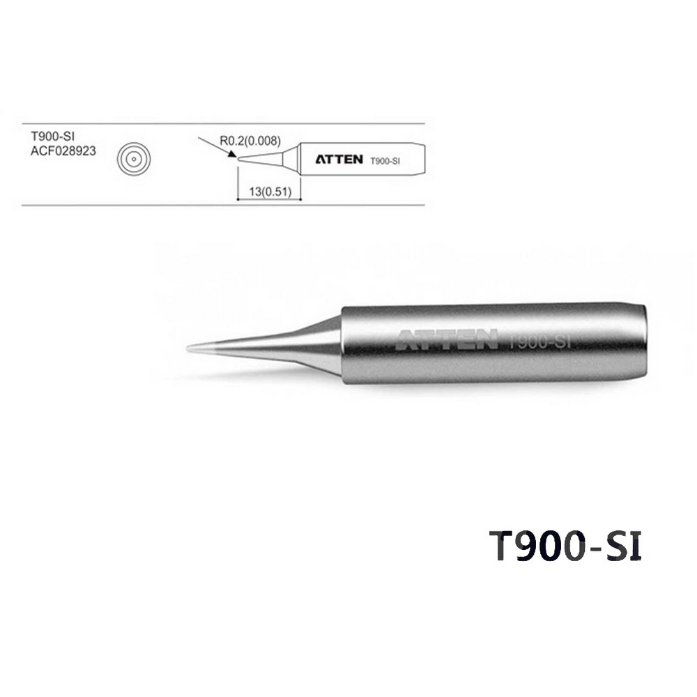 Жало паяльное Atten T900-SI, 0.4мм, 1шт. (ACF028923) в Москвe