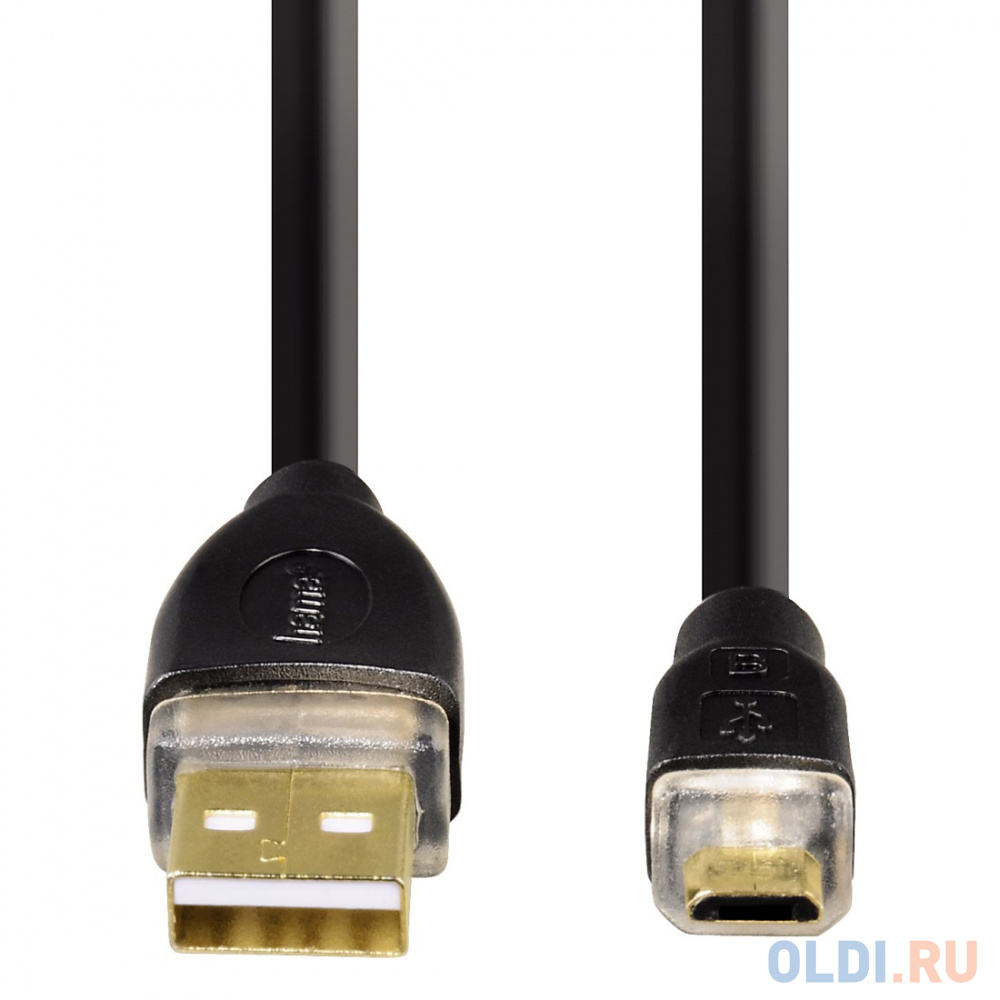 Кабель microUSB 1.8м HAMA H-78419 круглый черный