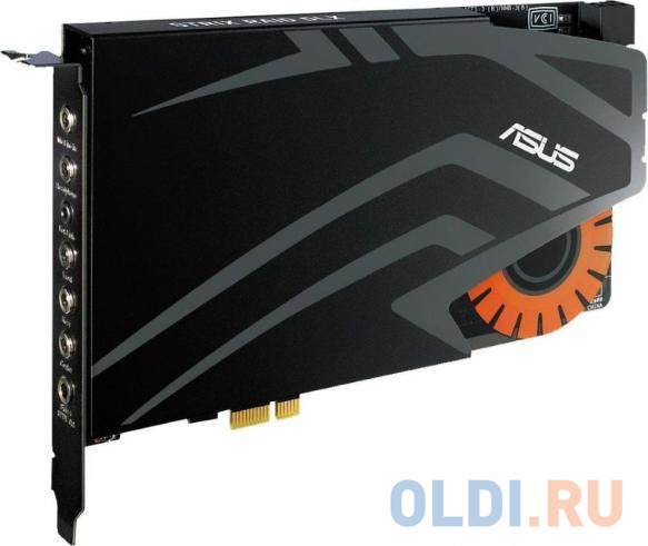 Звуковая карта Asus PCI-E Strix Raid DLX (C-Media 6632AX) 7.1 Ret