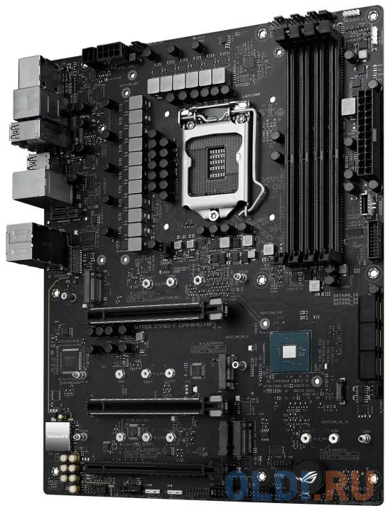 Материнская плата ASUS ROG STRIX Z590-F GAMING WIFI Socket 1200 Z590 4xDDR4 3xPCI-E 16x 6 ATX Retail в Москвe