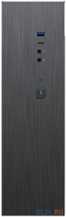 Zircon Корпус ZN-S37 300W (MATX SFF 8,3L, Черн., 1*USB3.0, 1*Type-C,  1*80мм)