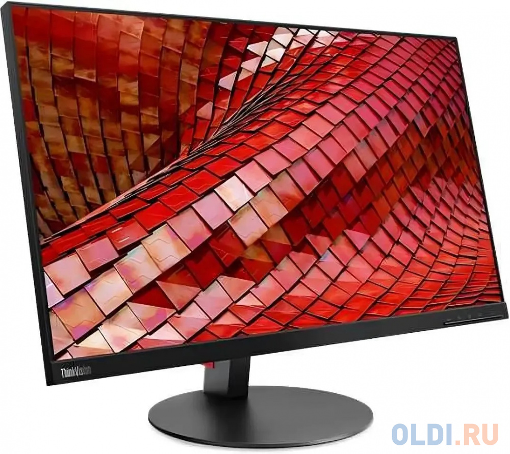 Монитор Lenovo 27" ThinkVision T27i-10 черный IPS LED 4ms 16:9 HDMI полуматовая HAS Piv 1000:1 250cd 178гр/178гр 1920x1080 VGA DP FHD USB 6.55кг