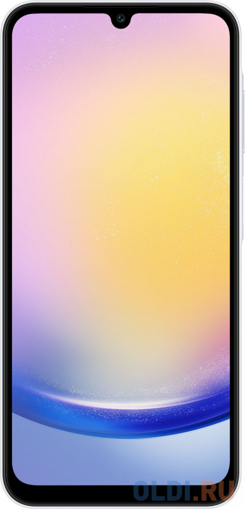 Смартфон Samsung SM-A256E Galaxy A25 128Gb 6Gb голубой моноблок 3G 4G 2Sim 6.5" 1080x2340 Android 14 50Mpix 802.11 a/b/g/n/ac NFC GPS GSM900/1800