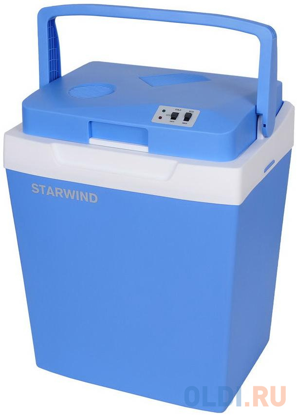 Автохолодильник Starwind CB-117 29л 48Вт синий/серый