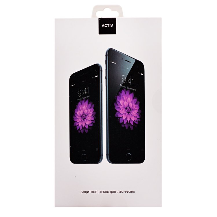 Защитное стекло Activ для смартфона Apple iPhone 6 Plus, золотистое (64506)