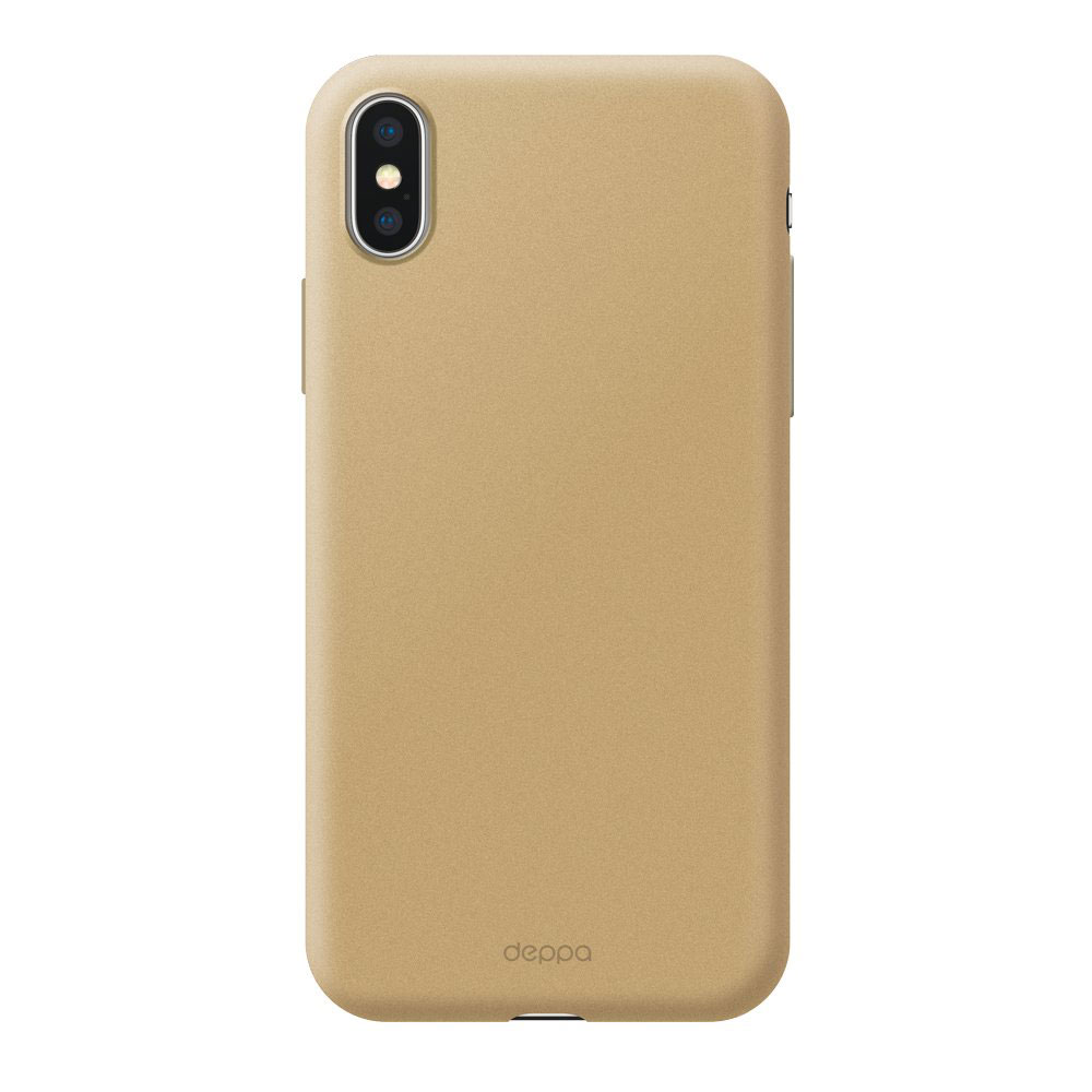 Чехол Deppa Air Case для Apple iPhone Xs Max золотой в Москвe