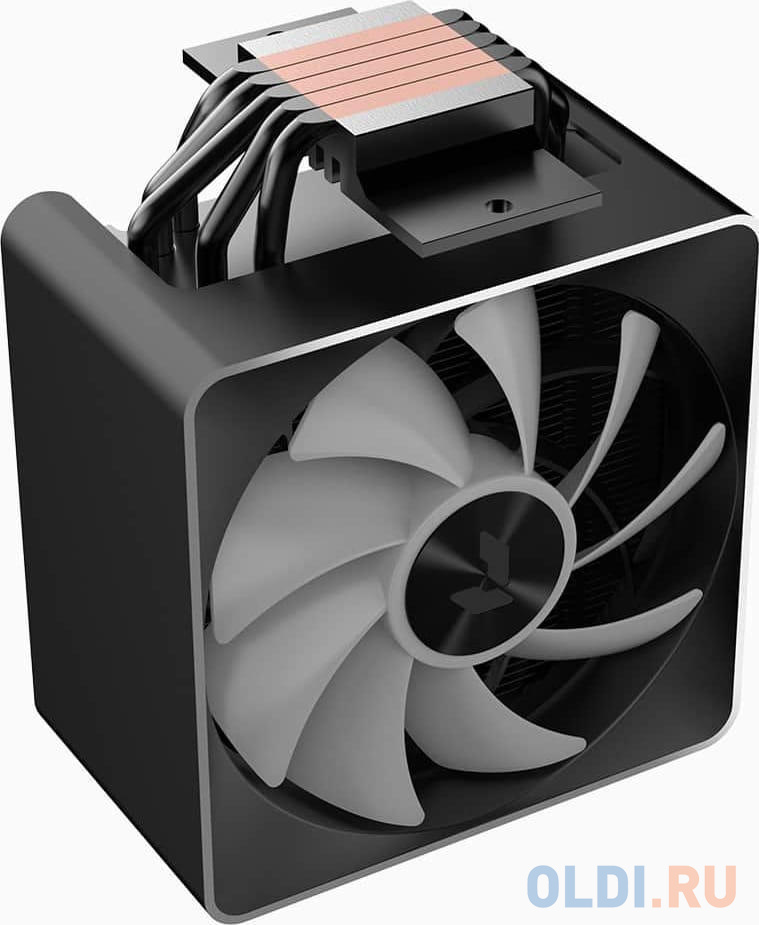 Cooler AeroCool APNX AP1-V ARGB BK 245W / Black / LGA 1700/1200/115X/AM4/AM5 / Heat pipe 6mm x5