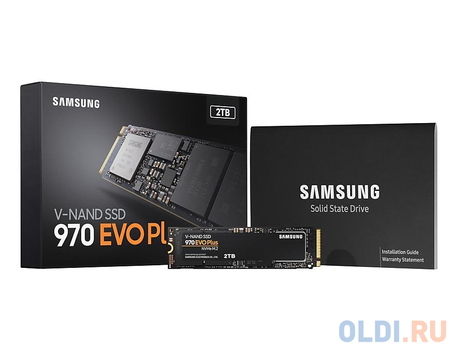 SSD накопитель Samsung 970 EVO Plus 2 Tb PCI-E 3.0 x4