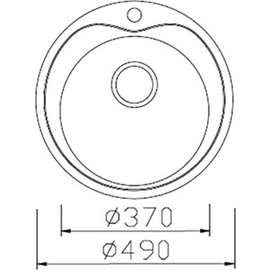 Кухонная мойка Seaman Eco Wien SWT-490.A Steel Satin