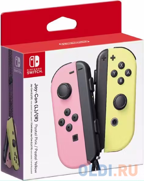 Джойстик Nintendo Joy-con Pastel Pink/Pastel Yellow