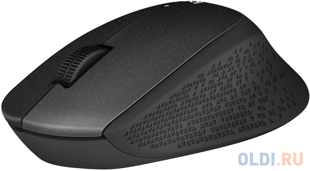 Мышь беспроводная Logitech M330 Silent Plus Black (черная, оптическая, 1000dpi, 2.4 GHz/USB-ресивер, бесшумная, под правую руку) (арт. 910-004924, M/N