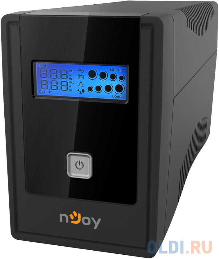 ИБП nJOY Cadu 850 (эффективная мощность 480Вт, LCD, ,батарея 9 Ач, 2 евро розетки) в Москвe