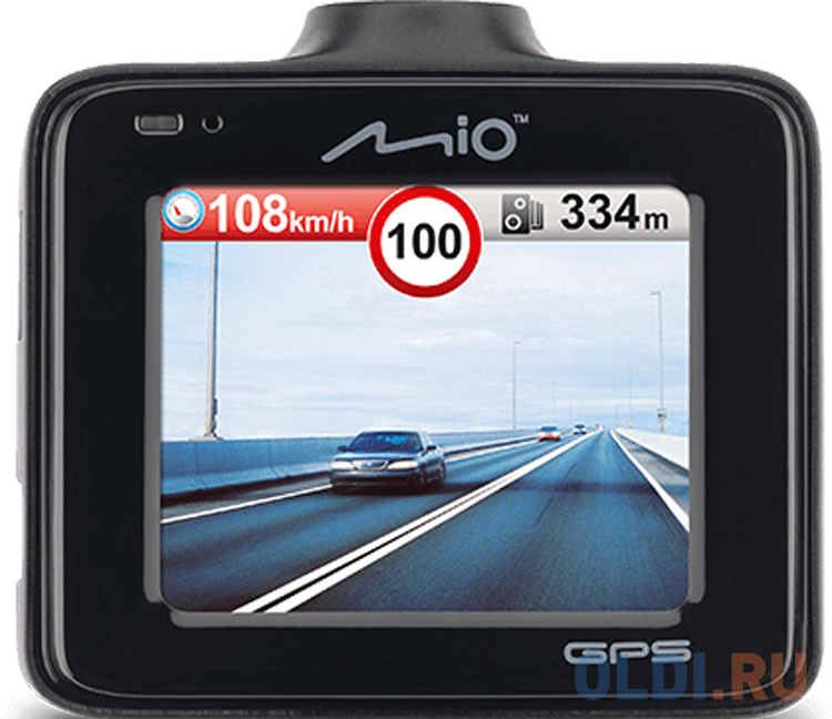 Видеорегистратор Mio MiVue C335 черный 2Mpix 1080x1920 1080p 130гр. GPS AIT 8328 в Москвe