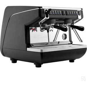 Кофемашина Nuova Simonelli Appia Life Compact 2Gr V 20V, бойлер 7.5л, черная, экономайзер