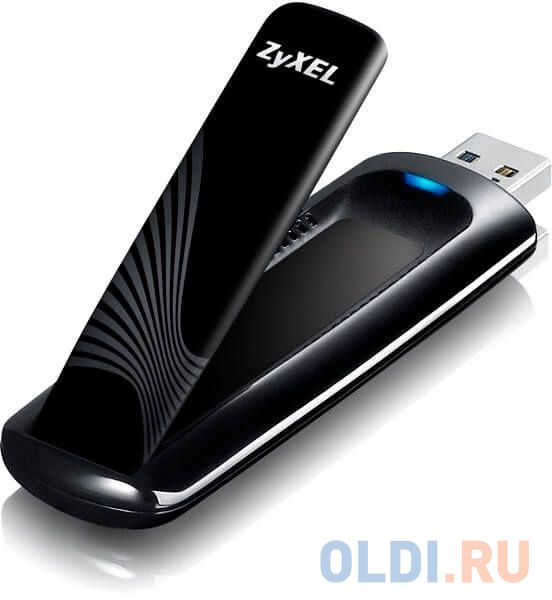 Сетевой адаптер WiFi Zyxel NWD6605-EU0101F USB 3.0 (ант.внеш.съем+внутр.) 2ант.