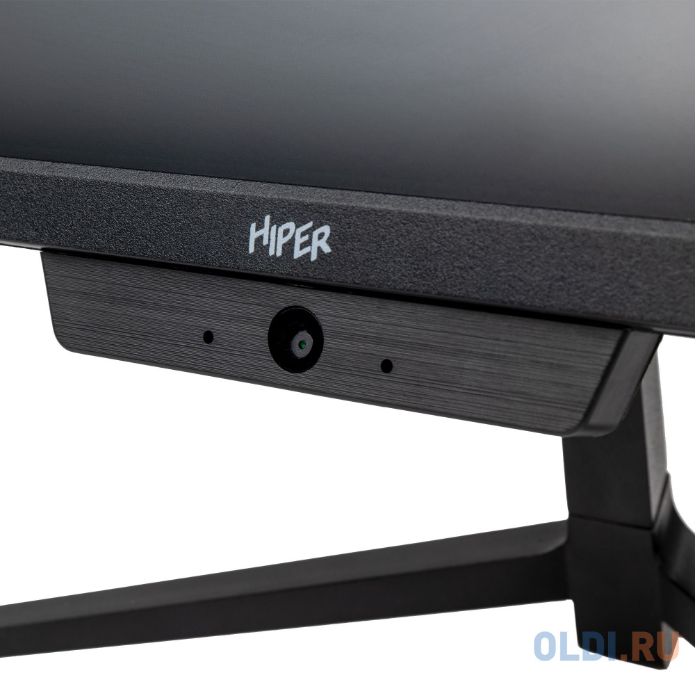 Монитор Hiper 23.8" EasyView FH2502 черный IPS LED 5ms 16:9 HDMI M/M Cam матовая 300cd 178гр/178гр 1920x1080 75Hz DP FHD USB 2.6кг