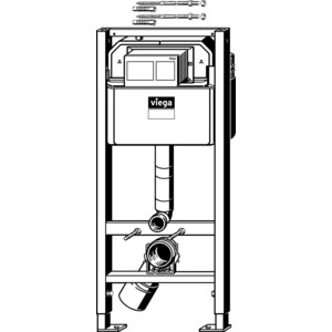 Инсталляция Viega Prevista Dry 8524.14 (792596)