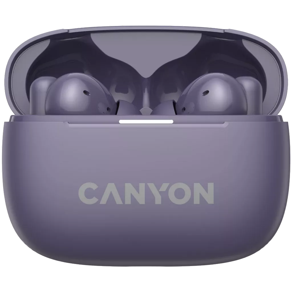 Беспроводная гарнитура Canyon OnGo TWS-10, фиолетовый (CNS-TWS10PL)