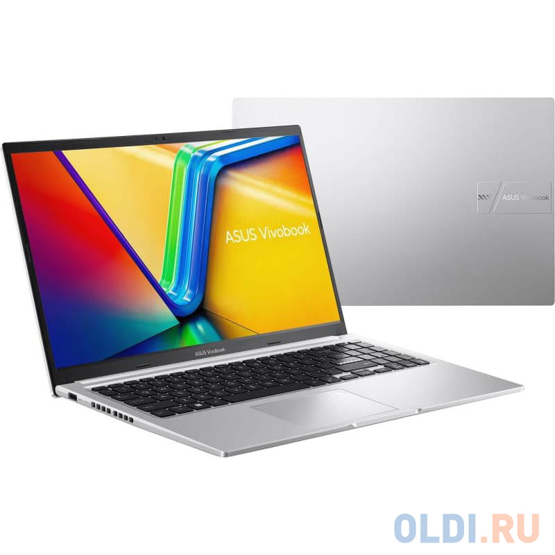 Ноутбук 15.6" IPS FHD ASUS X1502ZA-BQ2340 silver (Core i7 12700H/16Gb/512Gb SSD/VGA int/noOS) (90NB0VX2-M03730)