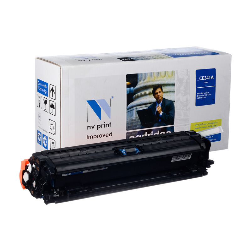 Картридж лазерный NV Print NV-CE341AC (651A), голубой, 16000 страниц, совместимый, для LJE 700 M775