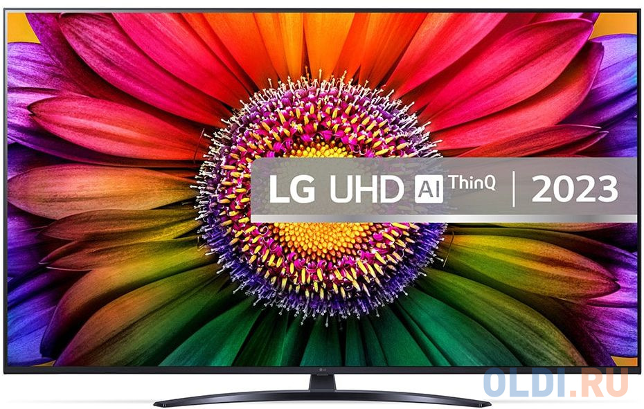 Телевизор LED LG 50&quot; 50UR81006LJ.ARUB черный 4K Ultra HD 50Hz DVB-T DVB-T2 DVB-C DVB-S DVB-S2 USB WiFi Smart TV (RUS)