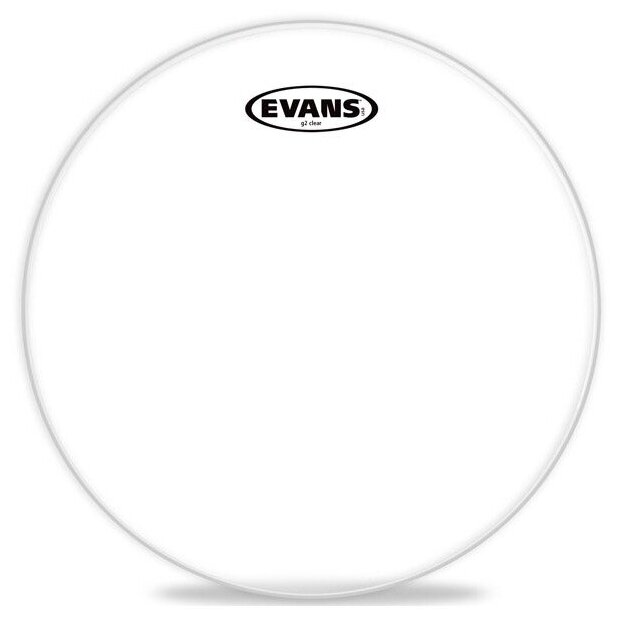 Пластик для малого, том и тимбалес барабана Evans TT14G2 G2 Clear 14"