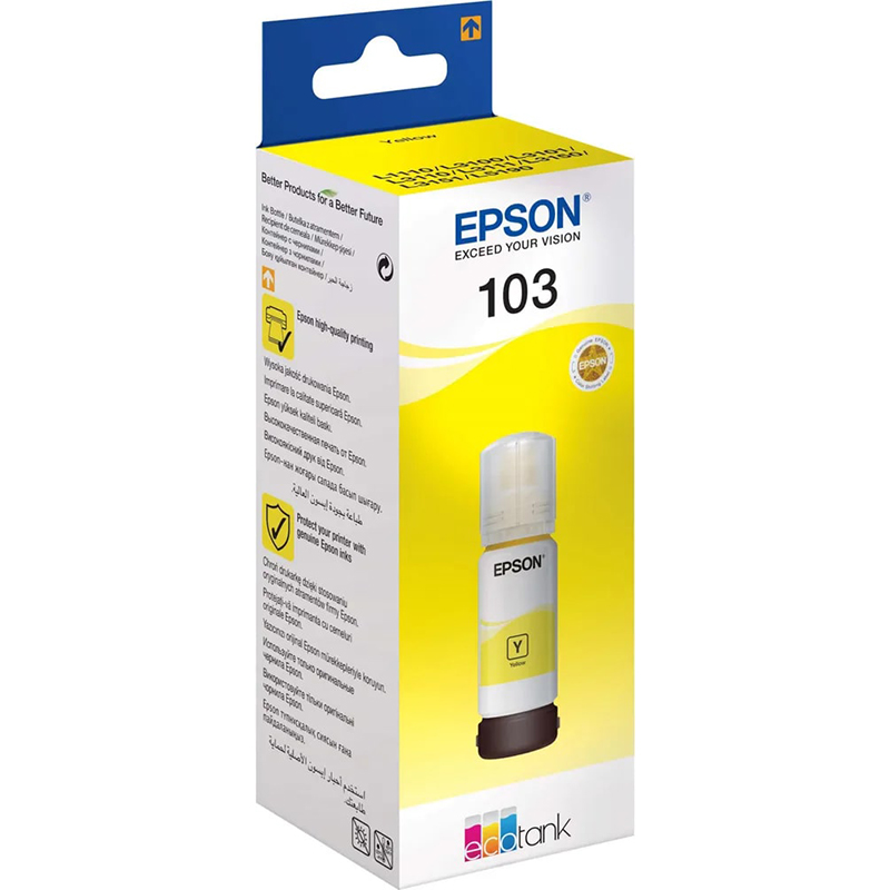 Чернила Epson C13T00S44A Yellow