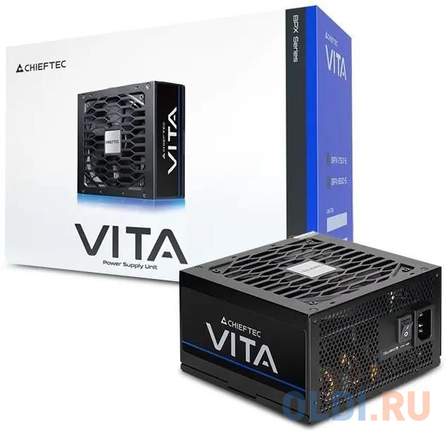 Chieftec Vita BPX-850S (ATX 2.53, 850W, 80 PLUS BRONZE, Active PFC, 120mm fan) Retail в Москвe