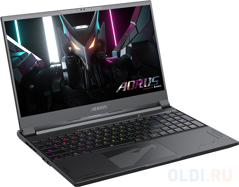 Ноутбук Gigabyte Aorus 15X AKF Core i9 13900HX 16Gb SSD1Tb NVIDIA GeForce RTX4070 8Gb 15.6" IPS QHD (2560x1440) noOS black WiFi BT Cam (ASF-D3KZ7