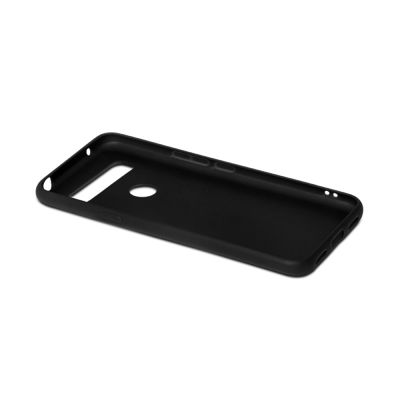 Чехол DF для TCL 10 SE Silicone Black tcCase-01