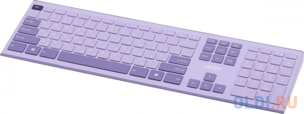 Клавиатура+мышь Acer OCC205 Wireless Purple