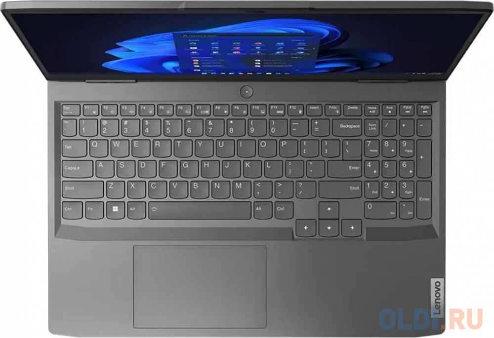 Ноутбук Lenovo LOQ 15IRH8 Core i5-12450H/16Gb/SSD512Gb/15.6&quot;/IPS/FHD/144hz/RTX 4050 6Gb/noOS/grey (82XV00XCRK)