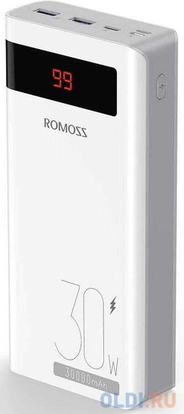 Внешний аккумулятор Power Bank 3000 мАч Romoss Sense8PS Pro белый в Москвe