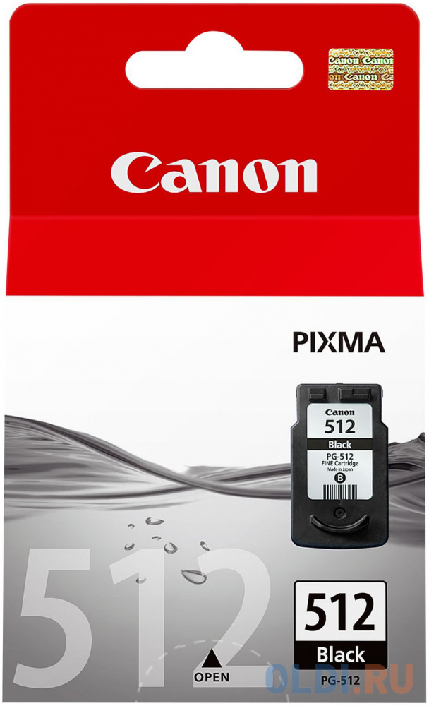 Картридж Canon PG-512 PG-512 401стр Черный