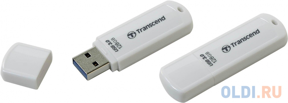 Флешка USB 128Gb Transcend Jetflash 730 TS128GJF730 белый