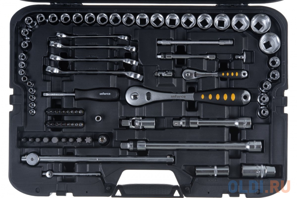 Inforce Набор инструментов 101 предмет 1/2" & 1/4" 06-07-15 в Москвe