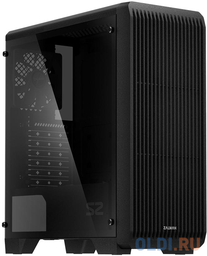 Корпус ATX Zalman S2 TG Без БП чёрный в Москвe